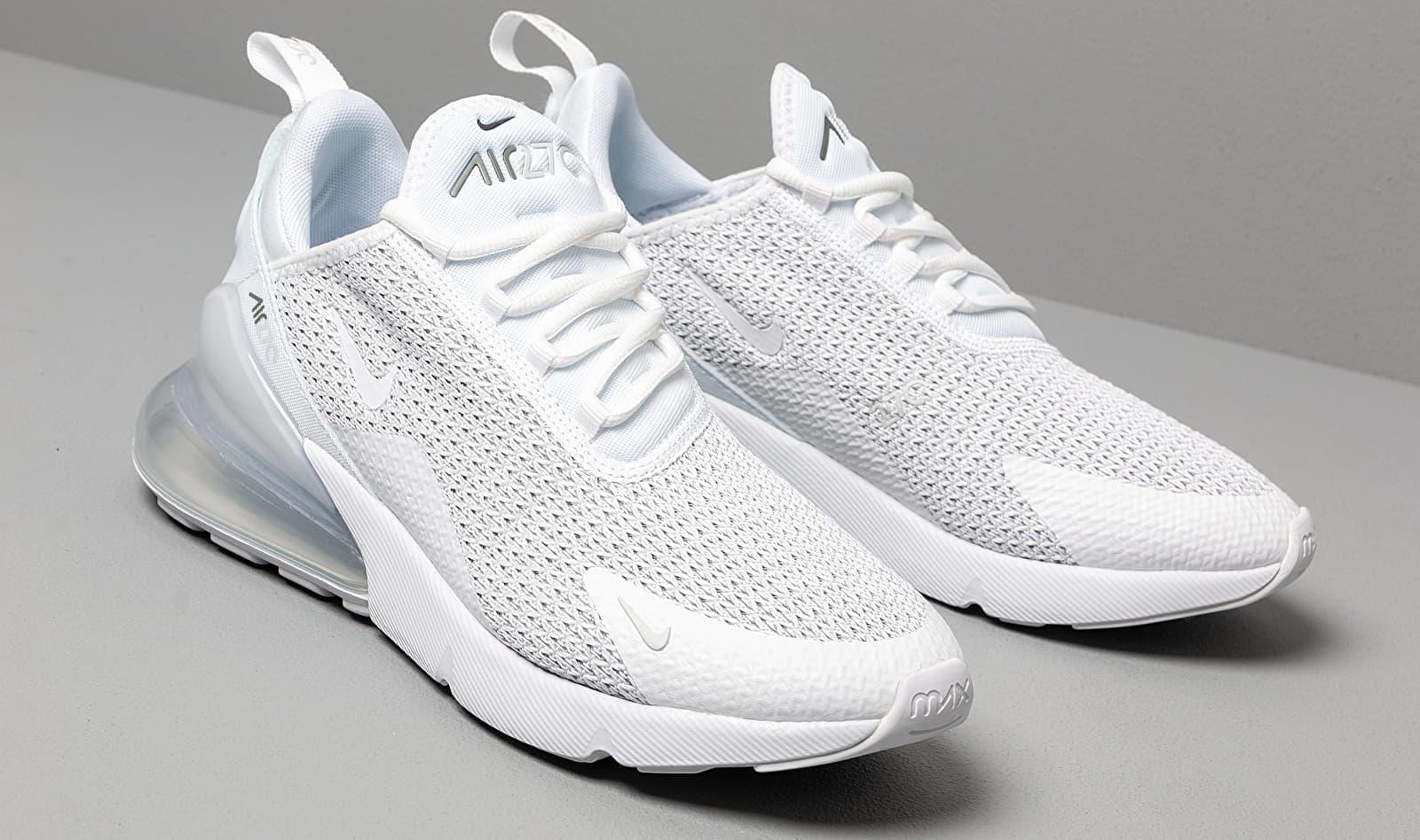 Nike Rubber Air Max 270 Se White/ White-pure Platinum-cool Grey for Men |  Lyst