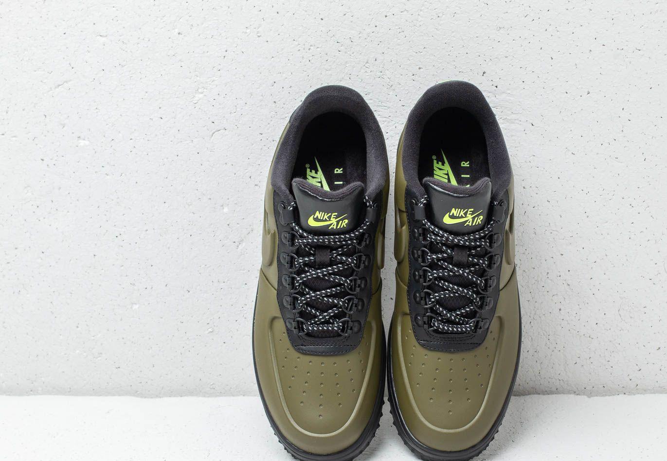 nike lunar force 1 duckboot low olive canvas