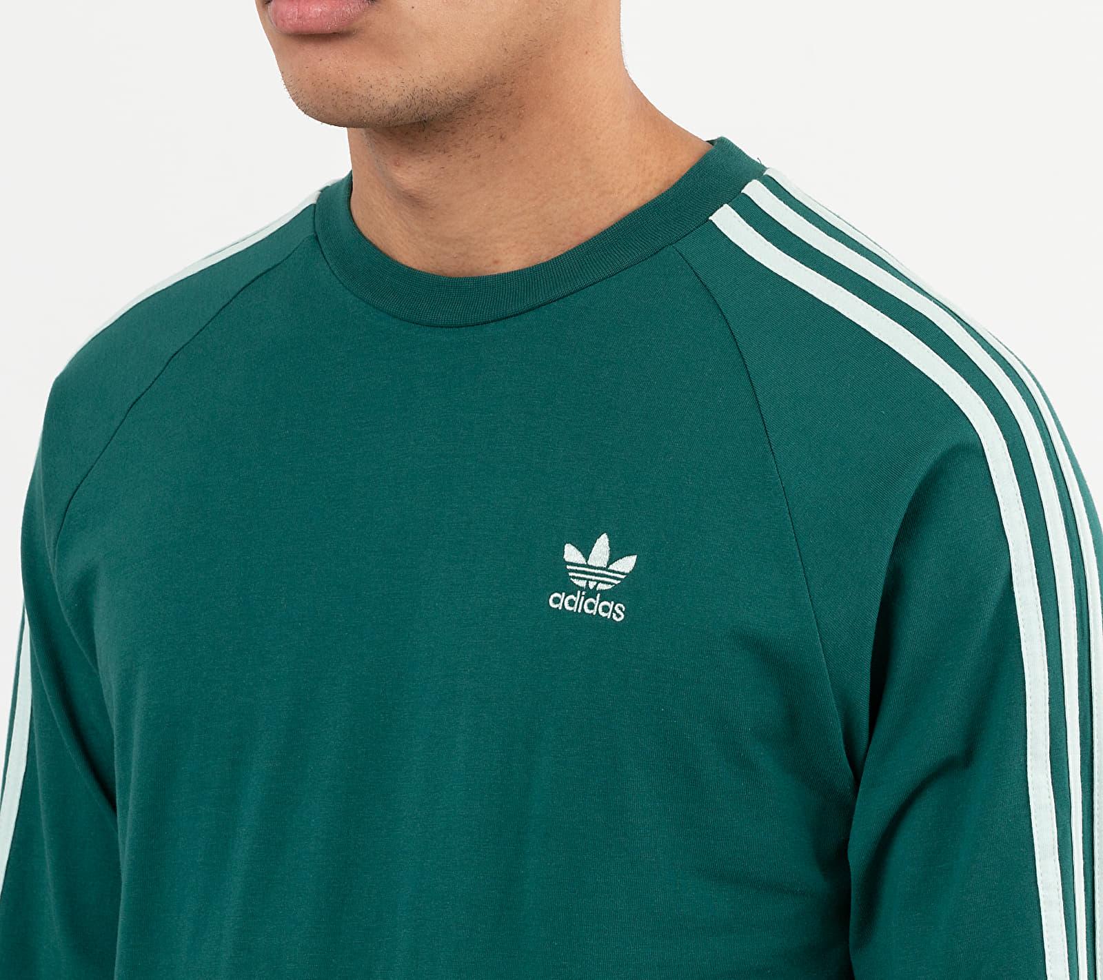 adidas Originals Adidas 3-stripes Tee Noble Green/ Vapor Green for Men |  Lyst