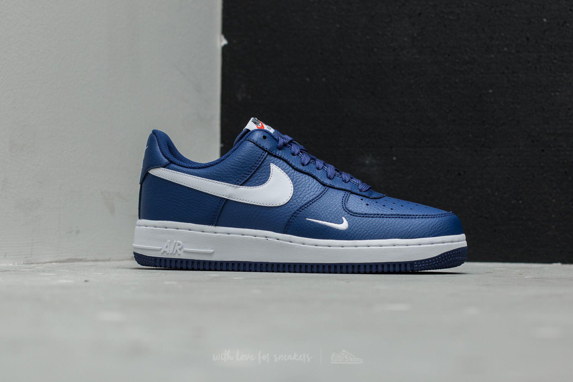 Nike Air Force 1 Deep Royal Blue/ White-white for Men | Lyst