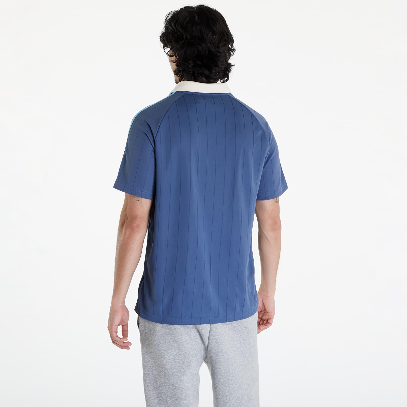 adidas Originals Stripe Jersey in Blue for Men | Lyst
