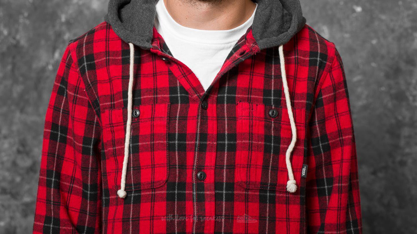 Vans Lopes Buttondown Flannel Hoodie 