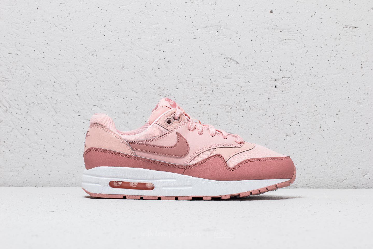 Nike Leather Air Max 1 Se (gs) Storm Pink/ Rust Pink | Lyst