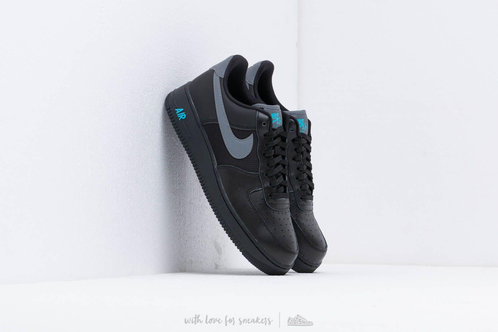 air force 1 07 white black blue fury