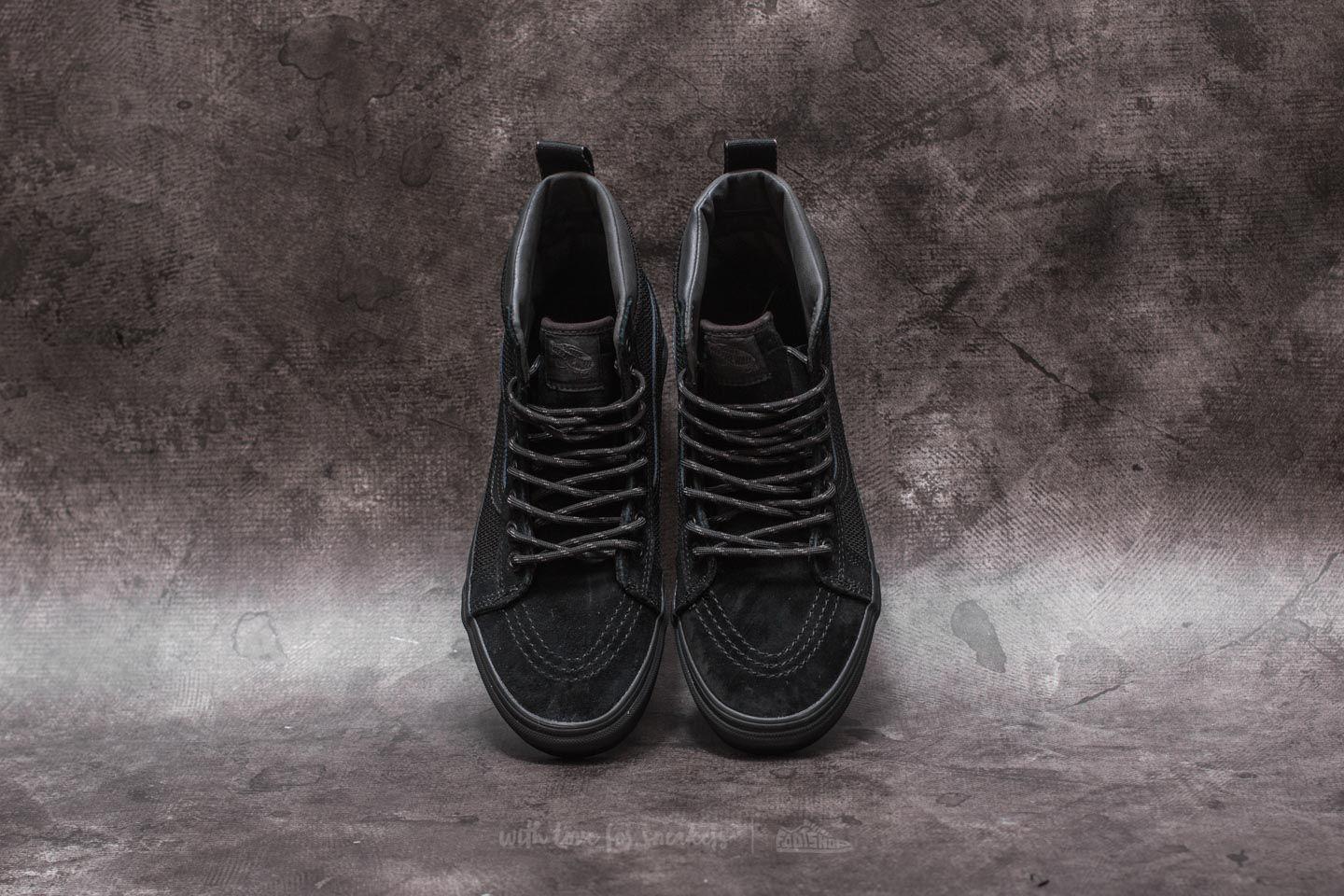 vans sk8 hi mte black ballistic