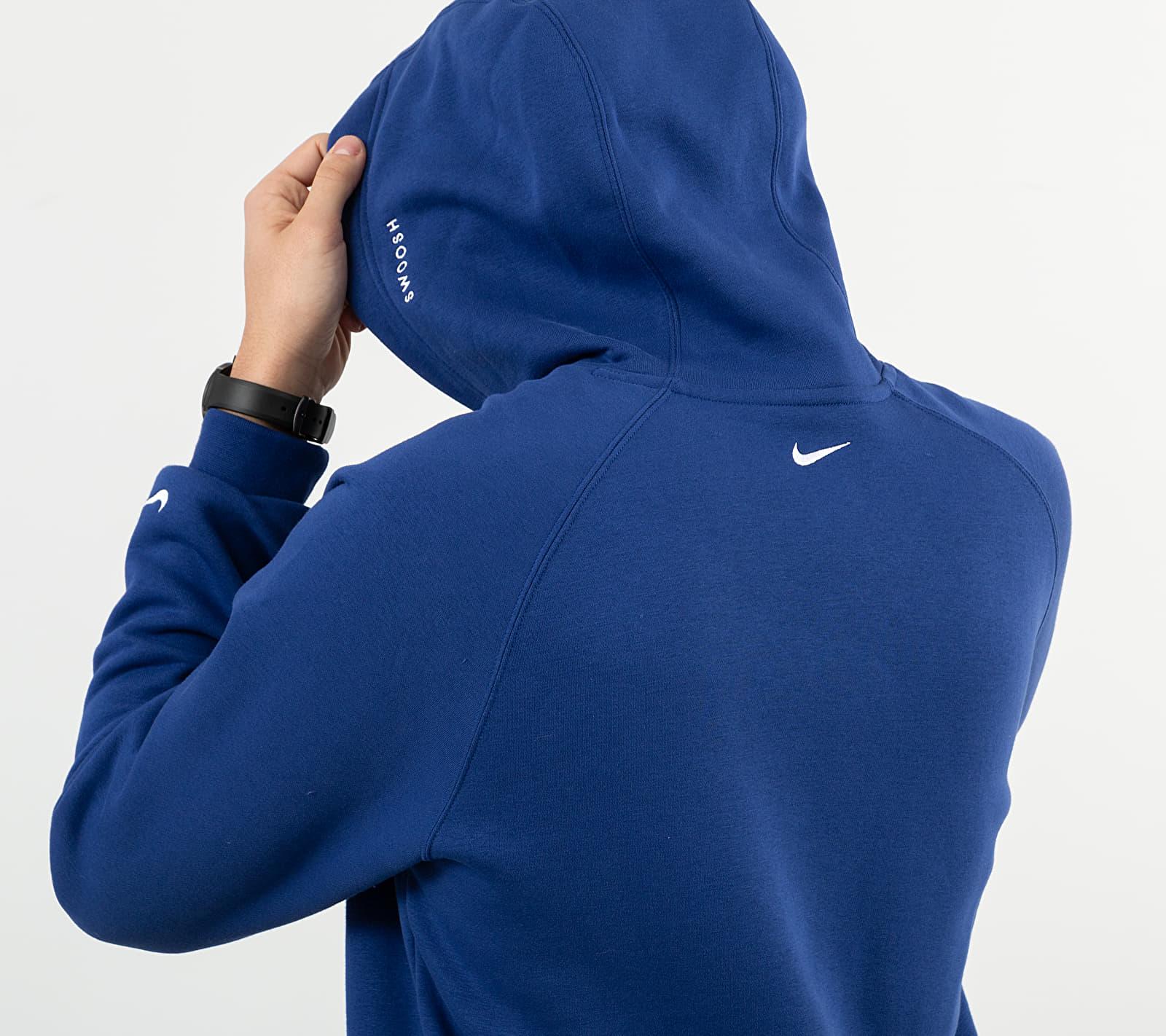 Nike Sportswear Swoosh Pullover Bb Hoodie Deep Royal Blue/ White for Men |  Lyst