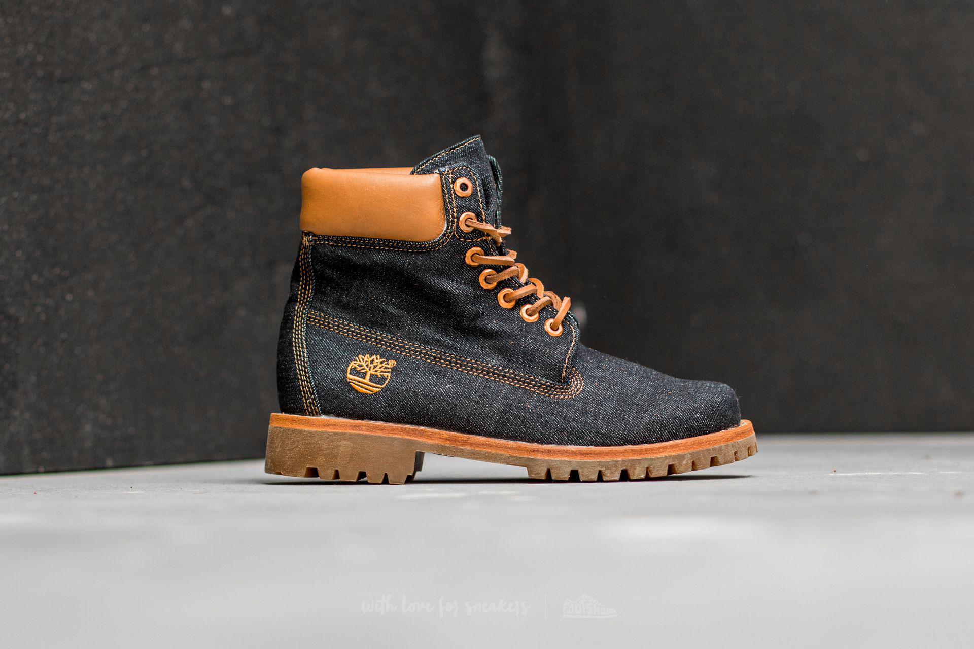 denim blue timberland boots