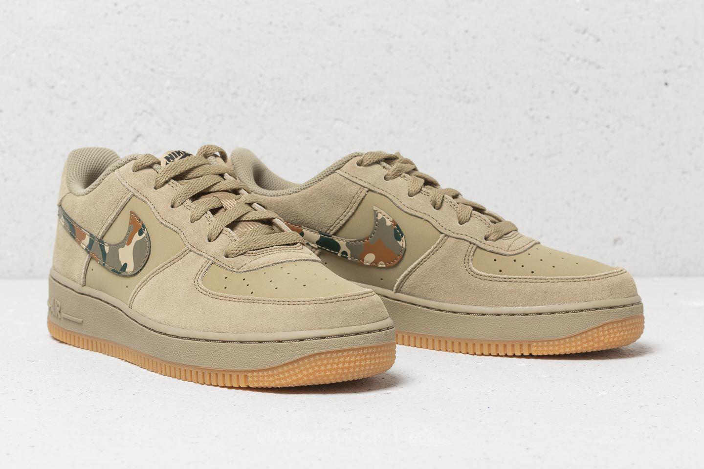 Nike Air Force 1 (gs) Neutral Olive/ Black | Lyst