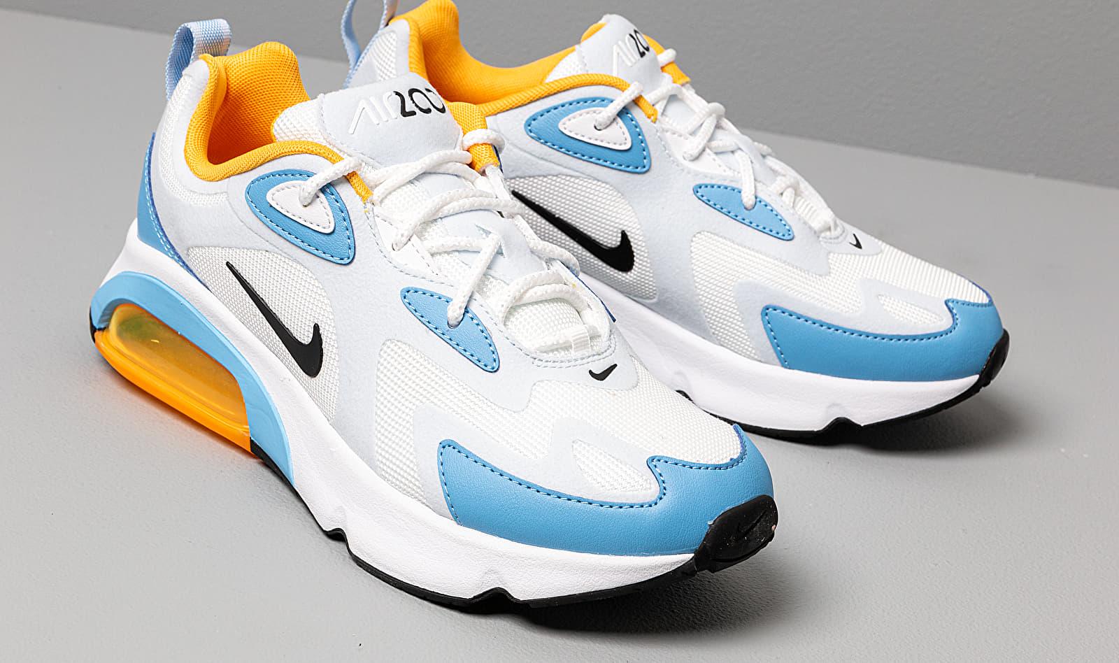Nike Rubber Air Max 200 Shoe in White 