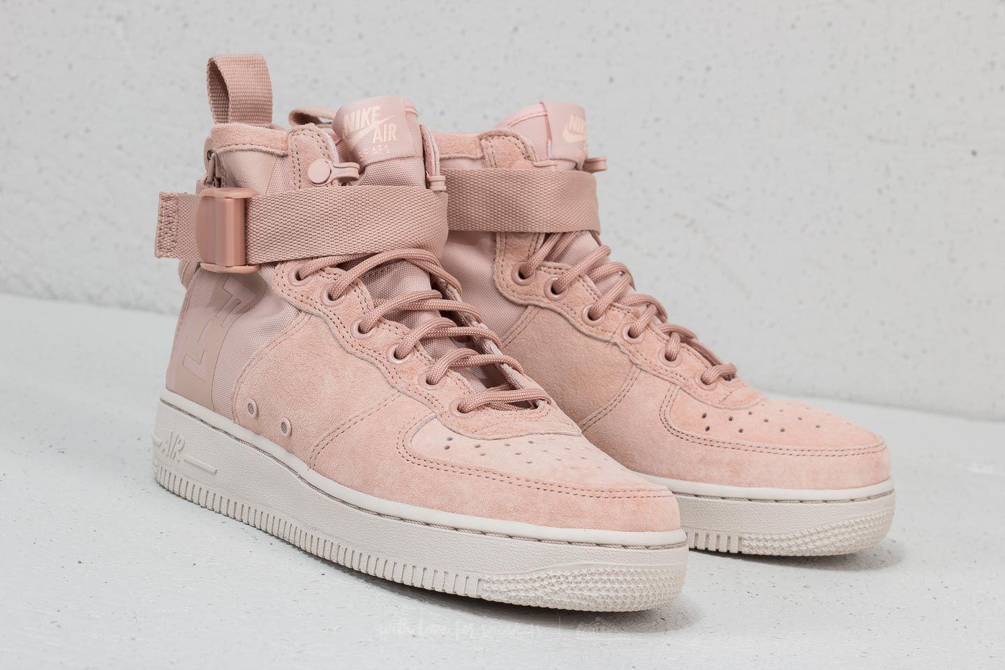 air force 1 mid beige