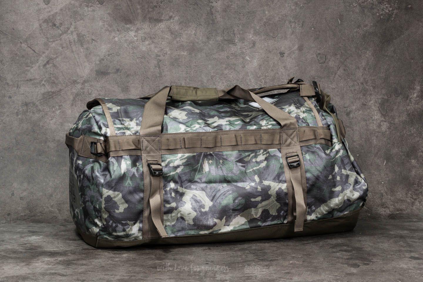 the north face base camp duffel m new taupe green
