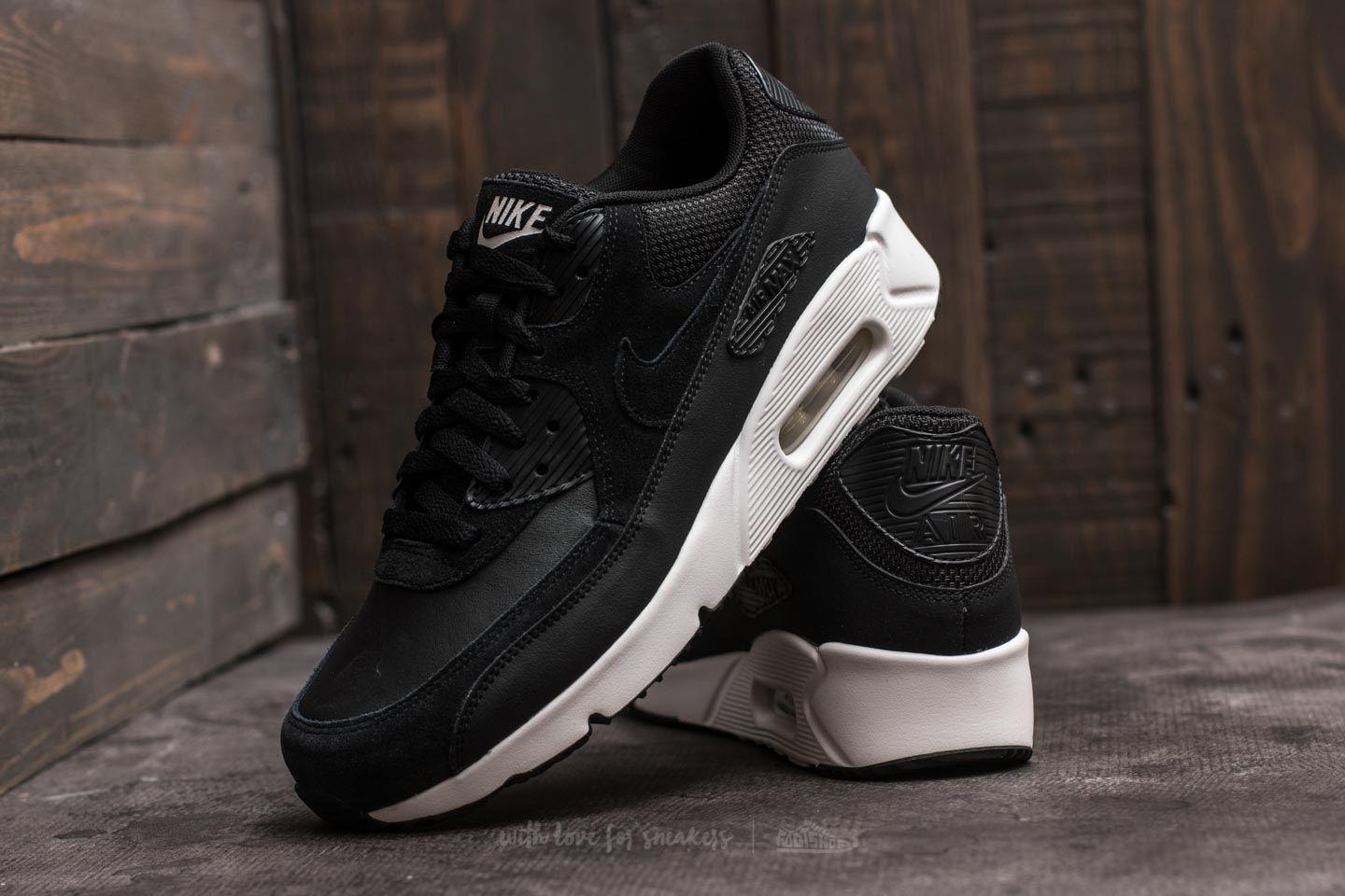 Nike Air Max 90 Ultra 2.0 Leather Black/ Black for Men - Lyst