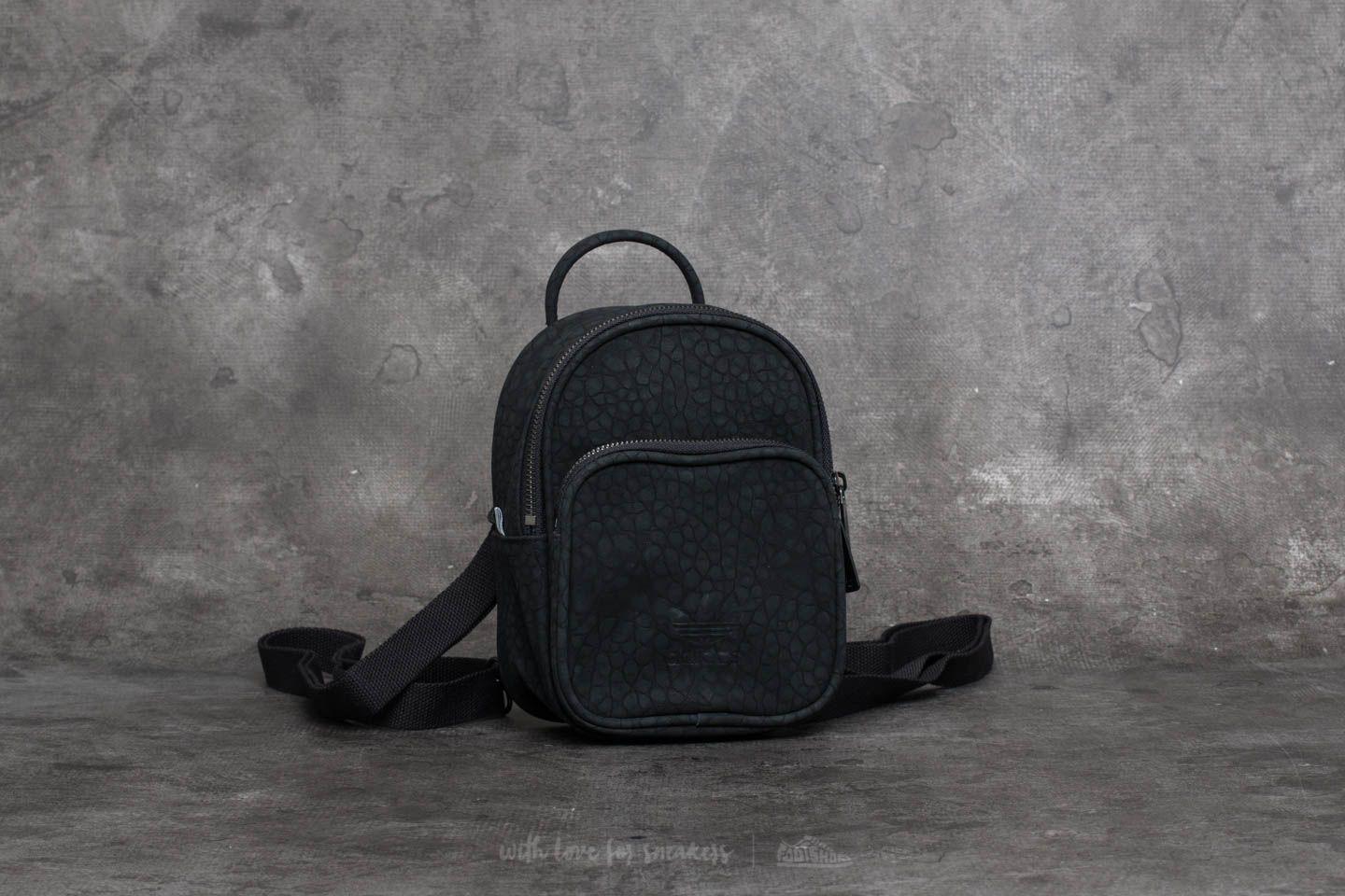 adicolor mini faux leather backpack