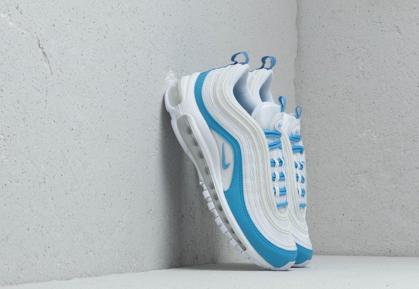 baby blue and white air max 97