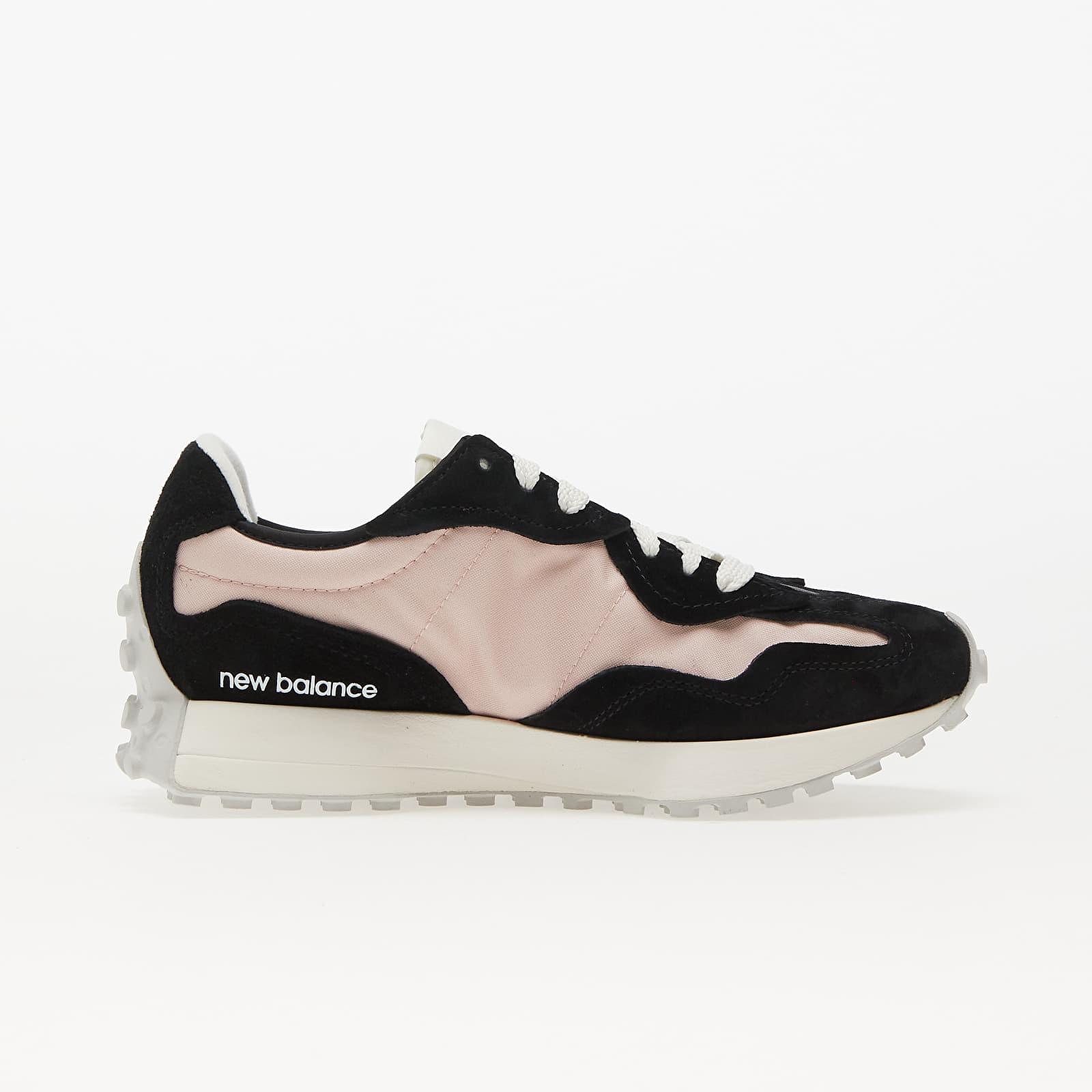 Grey and pink new balance 327 sale