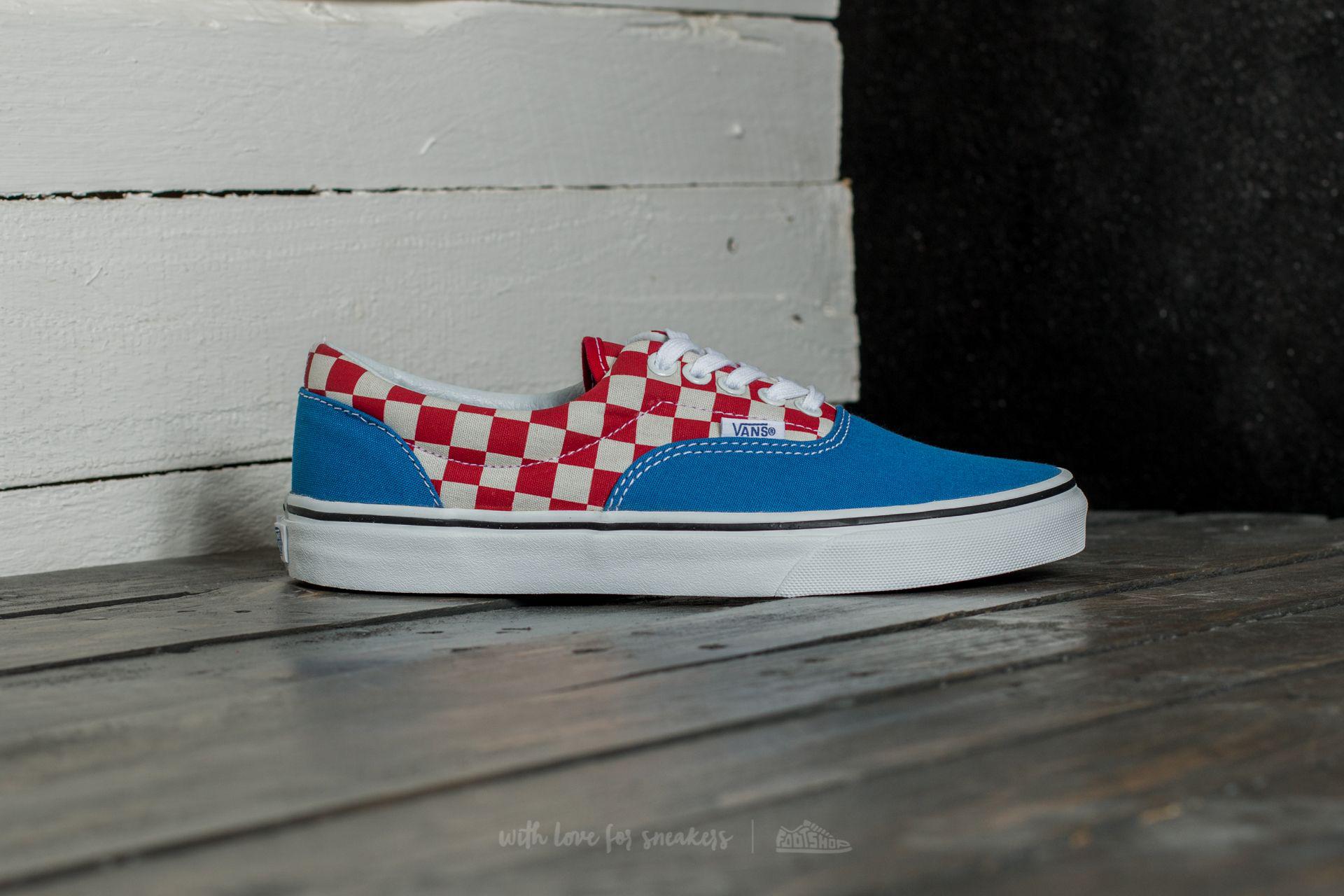 lay off Disappointed Moronic Vans Era (2-tone Check) Imperial Blue/ True White | Lyst