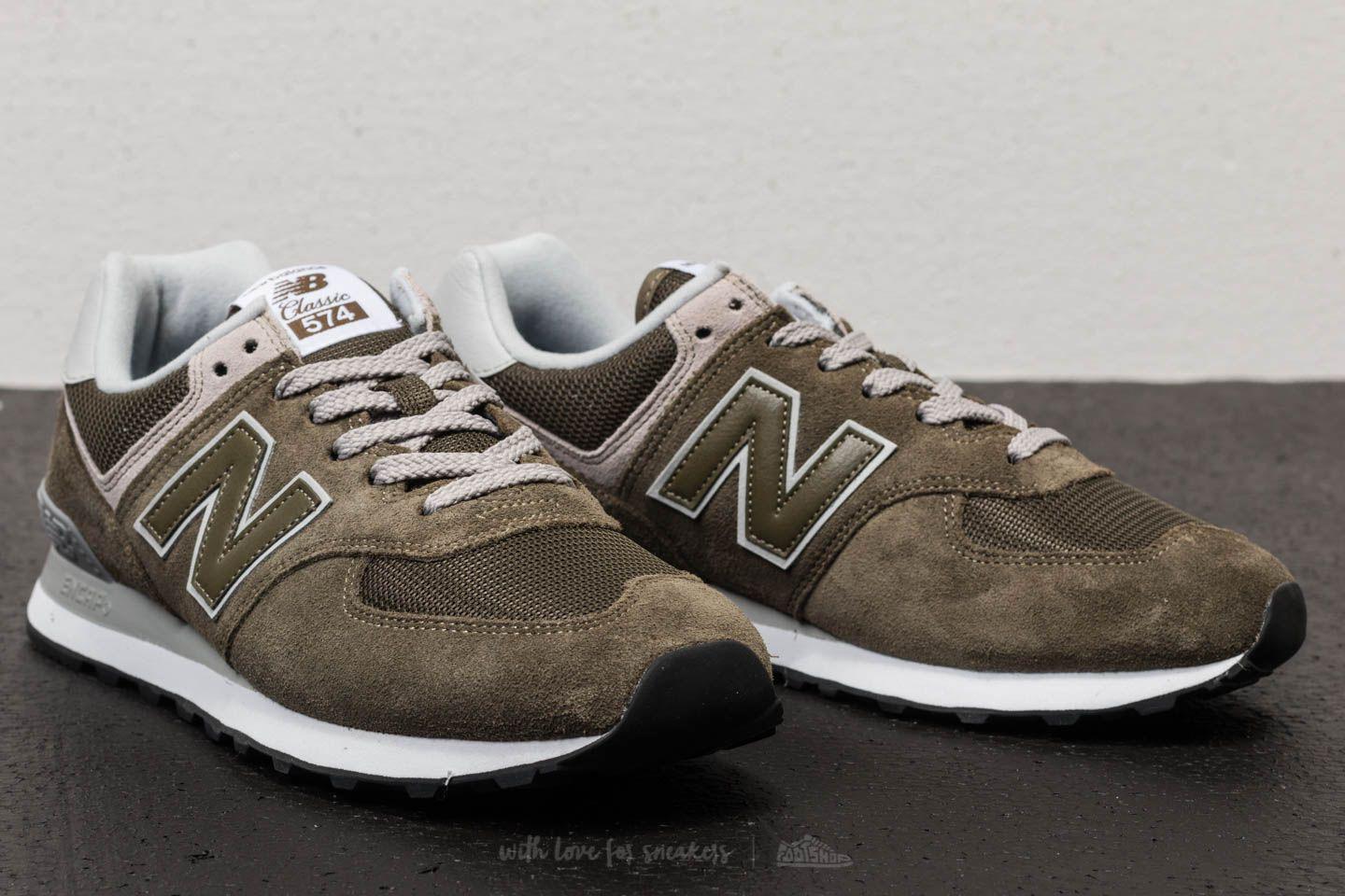 new balance 574 khaki
