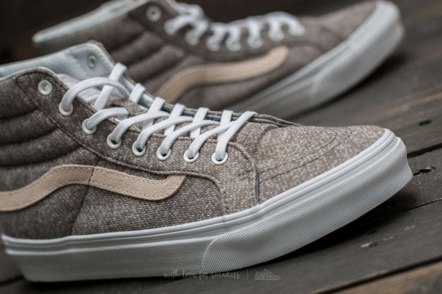 vans sk8 hi frost gray