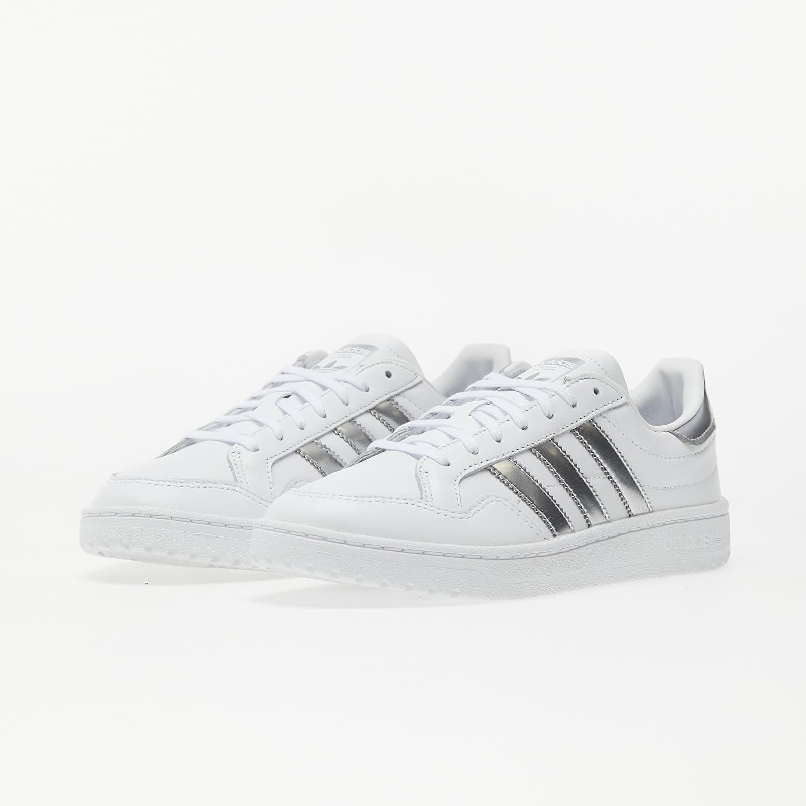 adidas Originals Leather Modern Court Sneakers in White/Silver (White) -  Save 46% - Lyst