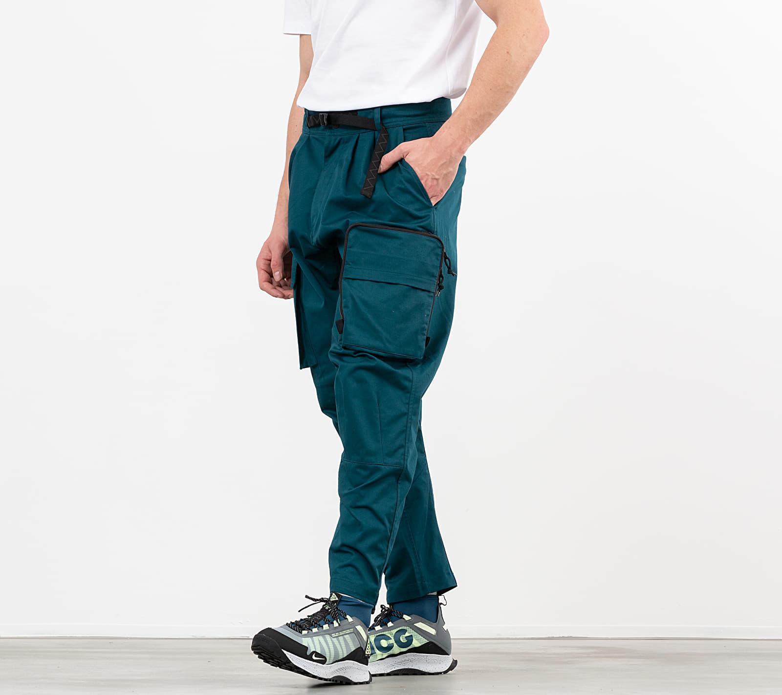 Nike Acg Woven Cargo Pants Midnight Turquoise in Green for Men