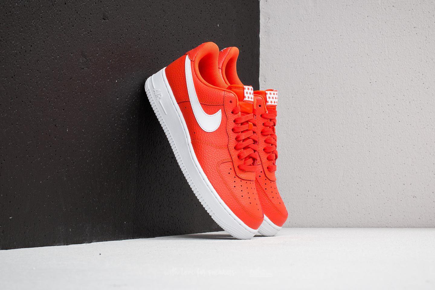 nike air force 1 07 team orange