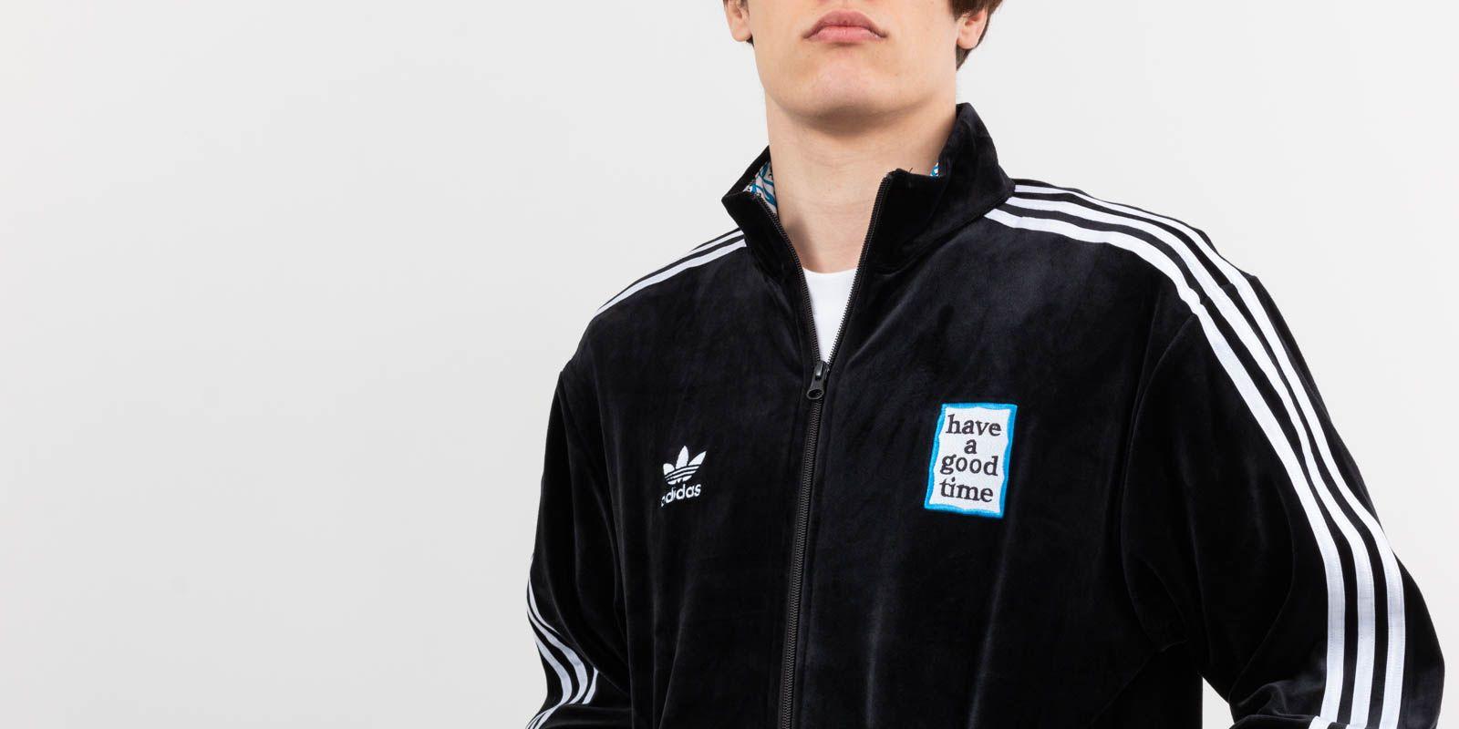 Adidas have a good time velour Clearance