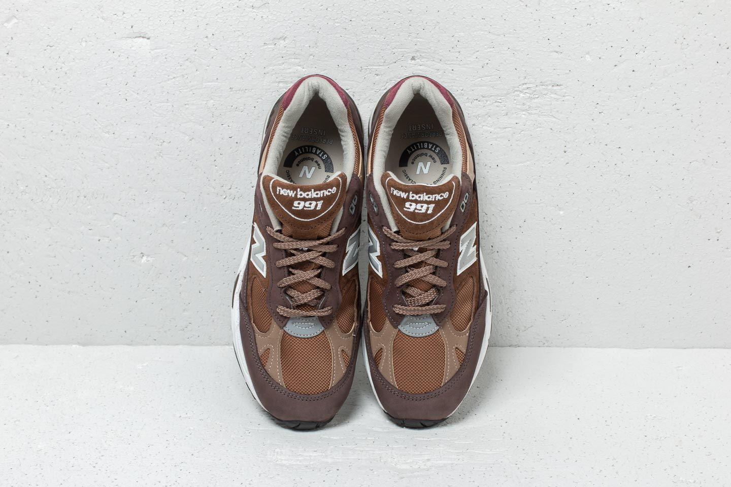 New Balance 991 Brown/ Brown for Men | Lyst