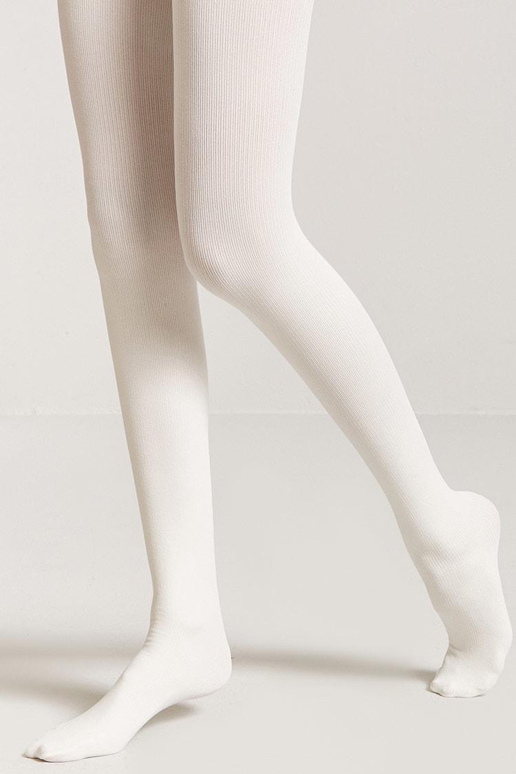 cream sheer tights