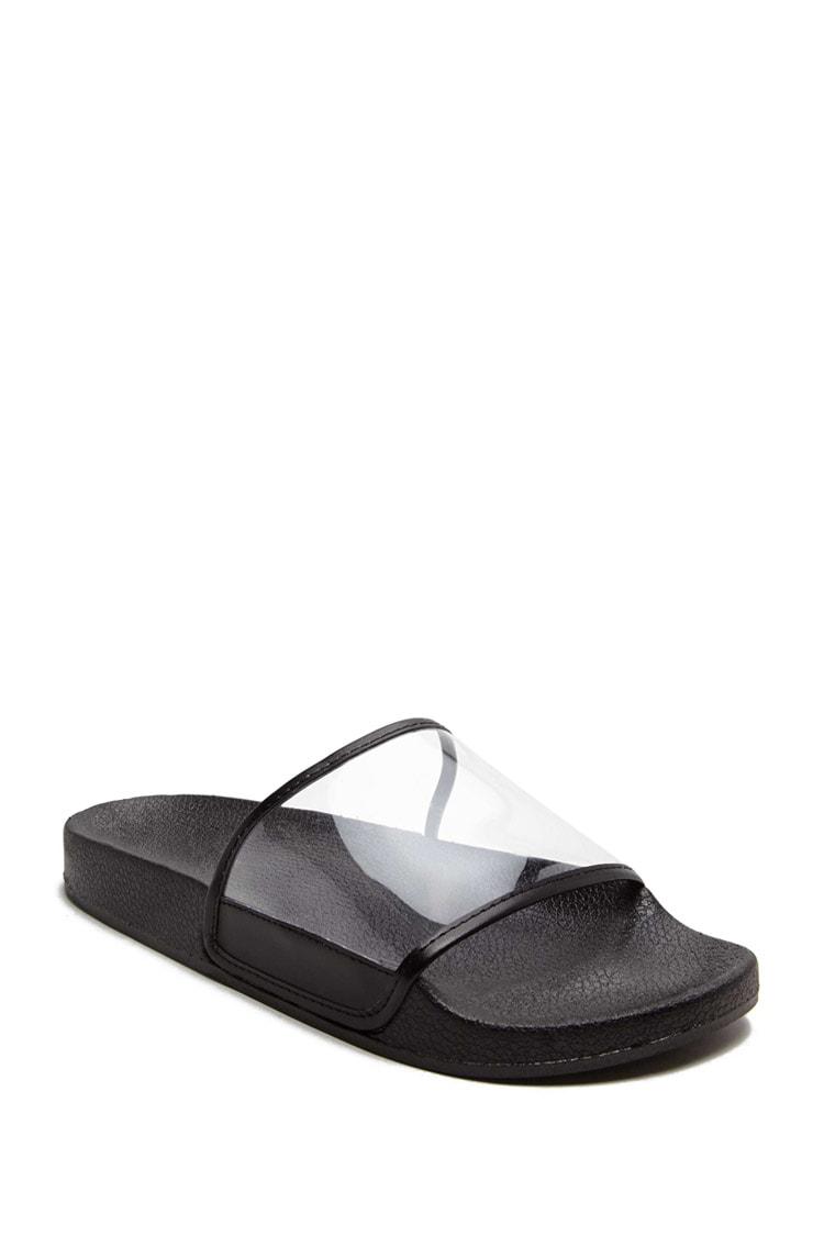 black clear slides