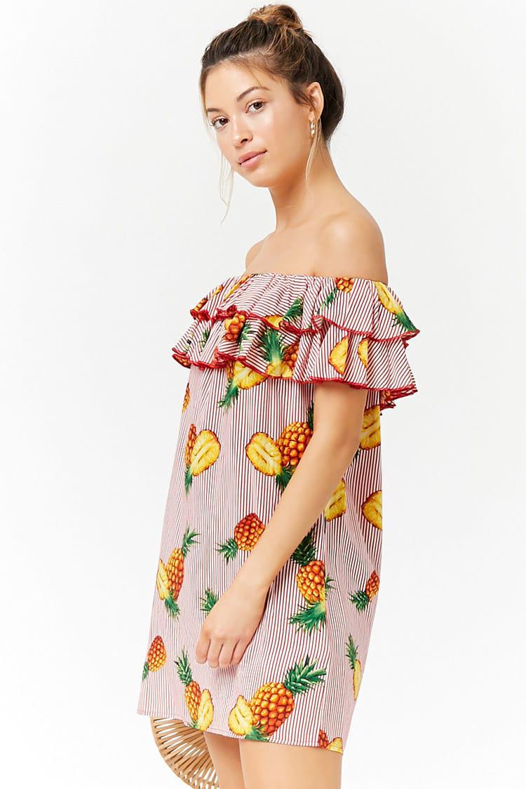 forever 21 pineapple dress