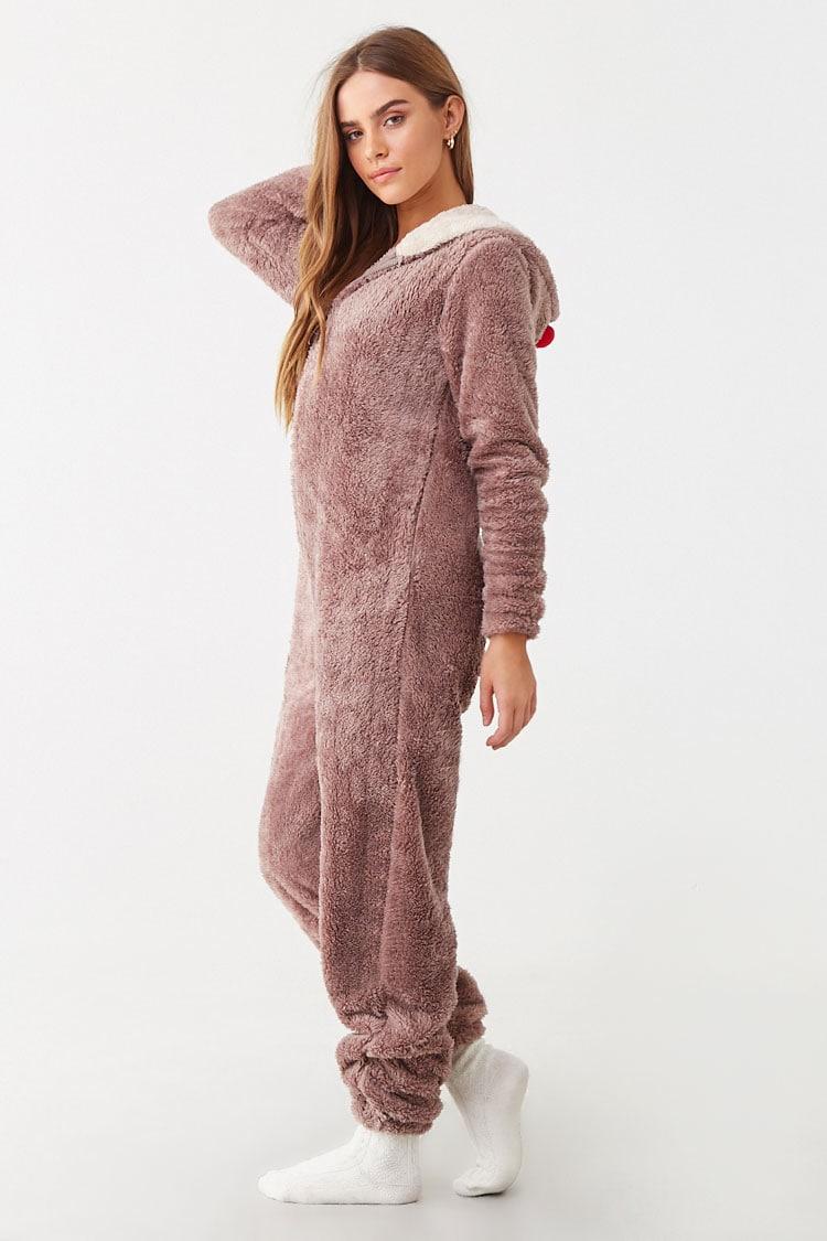 fur jumpsuit
