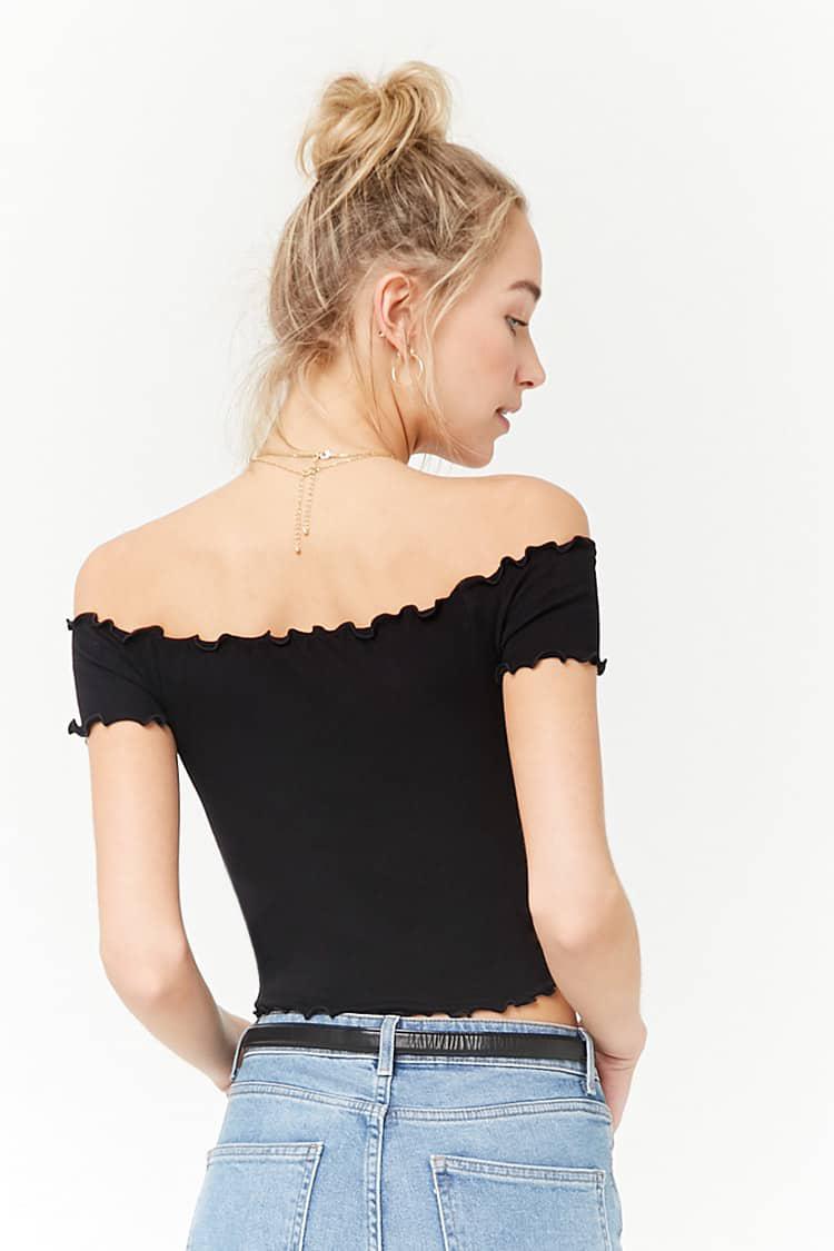 forever 21 black off the shoulder top