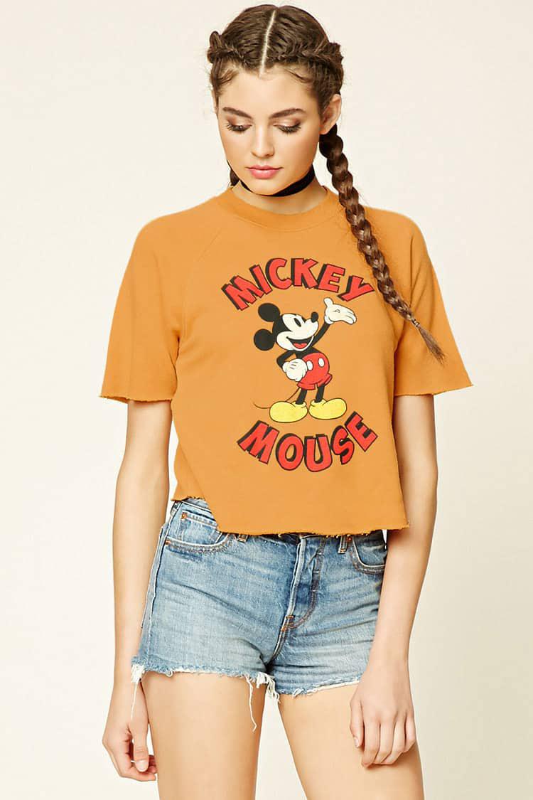 forever 21 mickey shirt