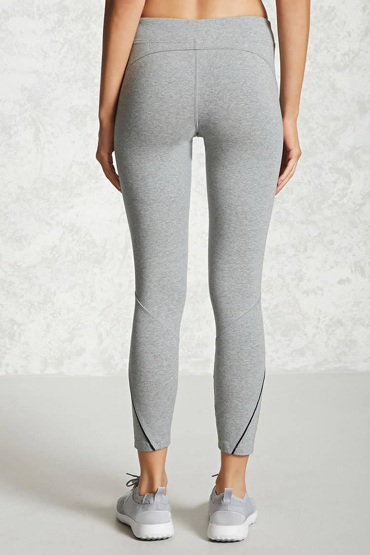 grey drawstring leggings