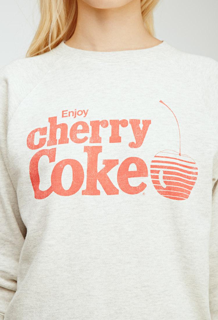 cherry coke sweatshirt