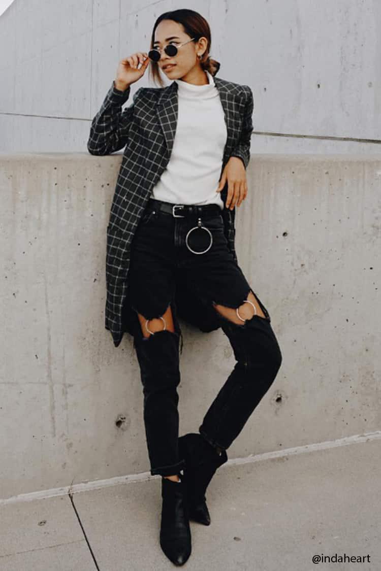 o ring cut out jeans