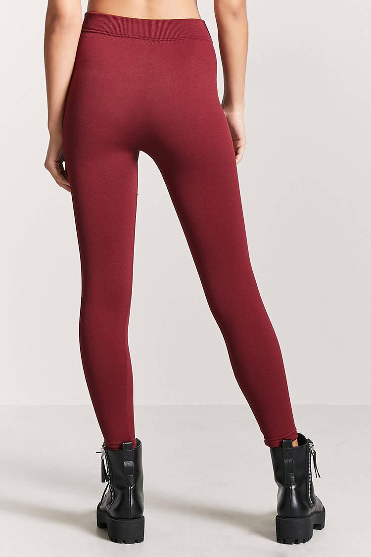 faux fur tights