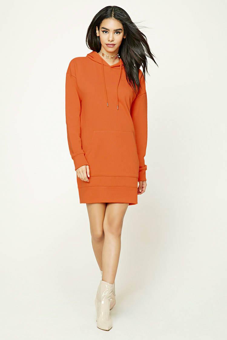 forever 21 hoodie dress