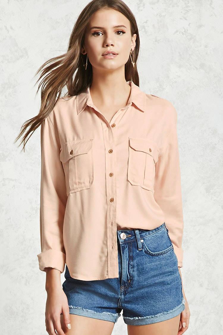 pink tops forever 21