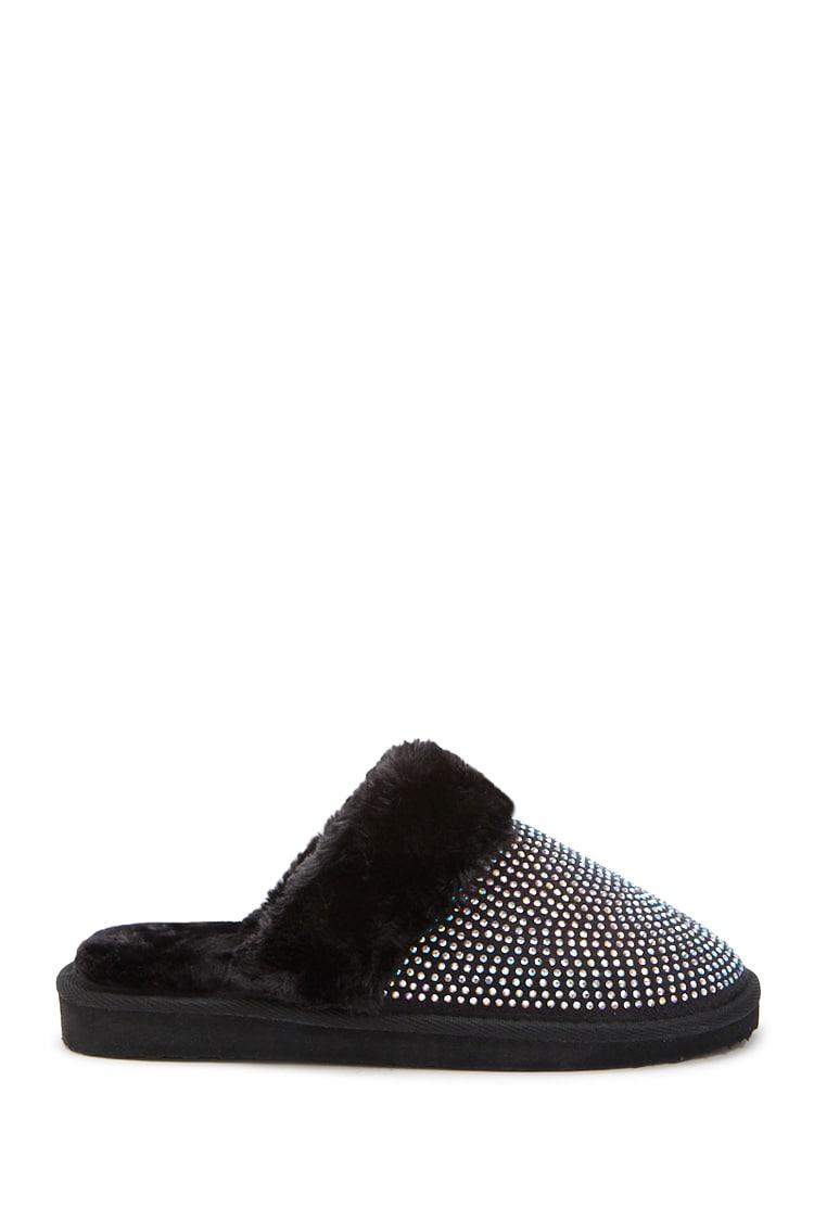 rhinestone slippers