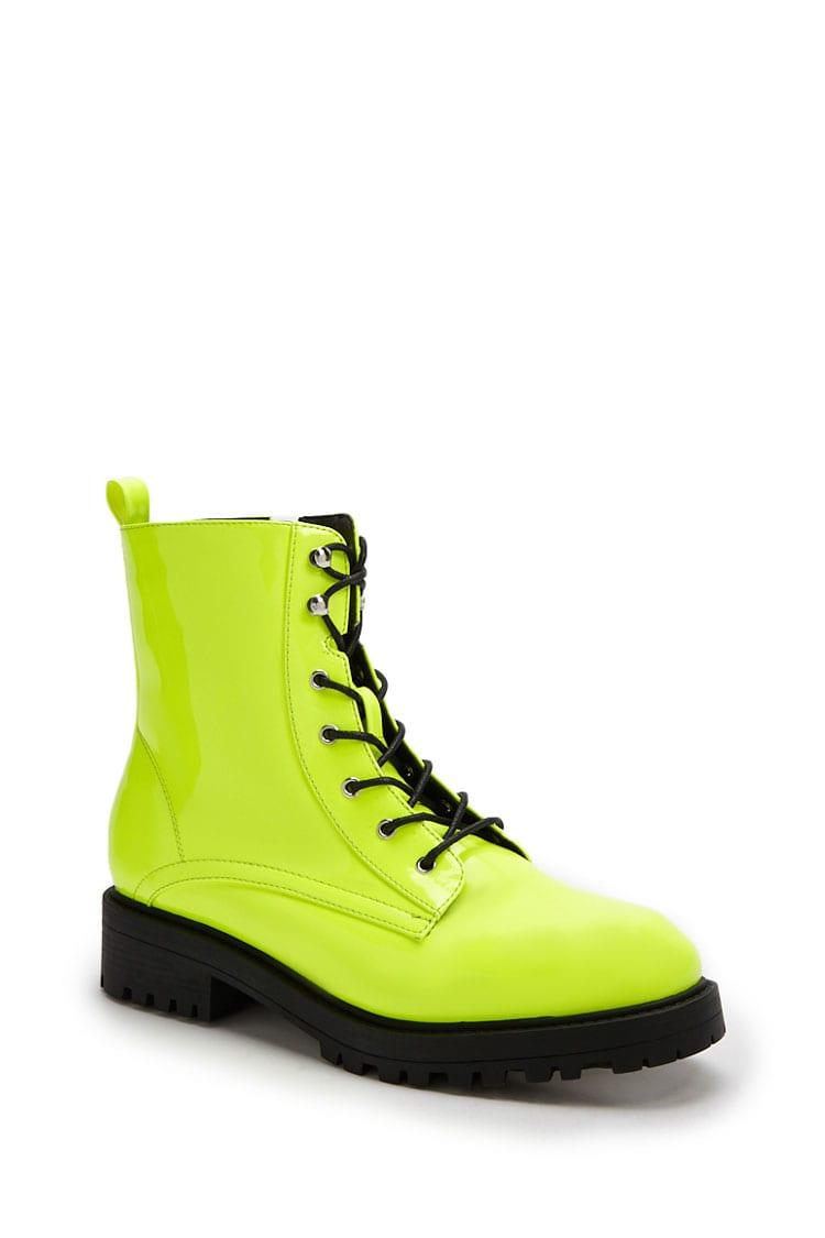 neon booties