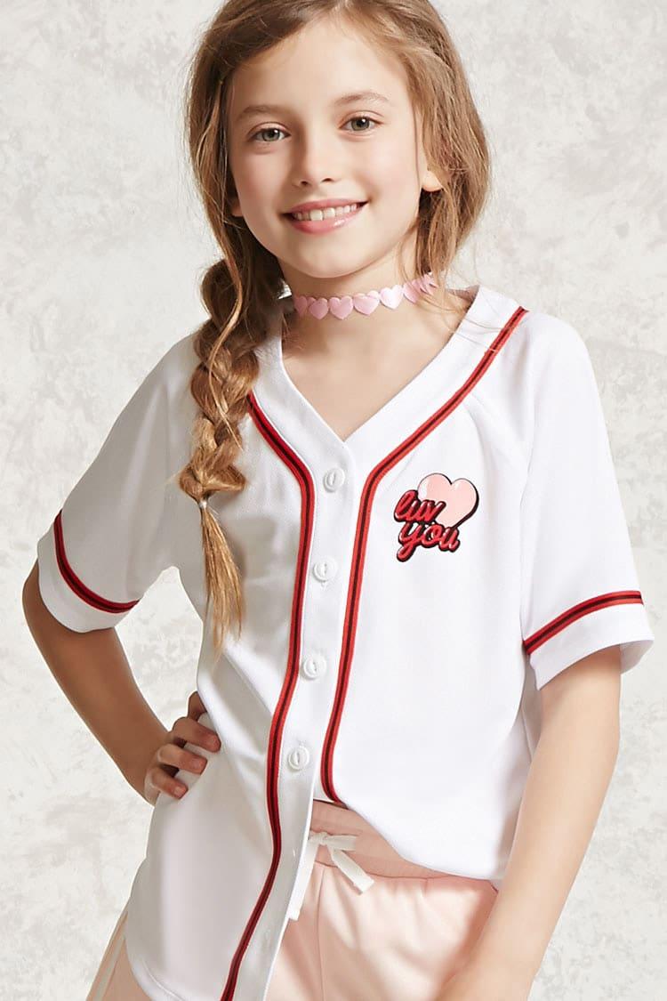 girls baseball jersey