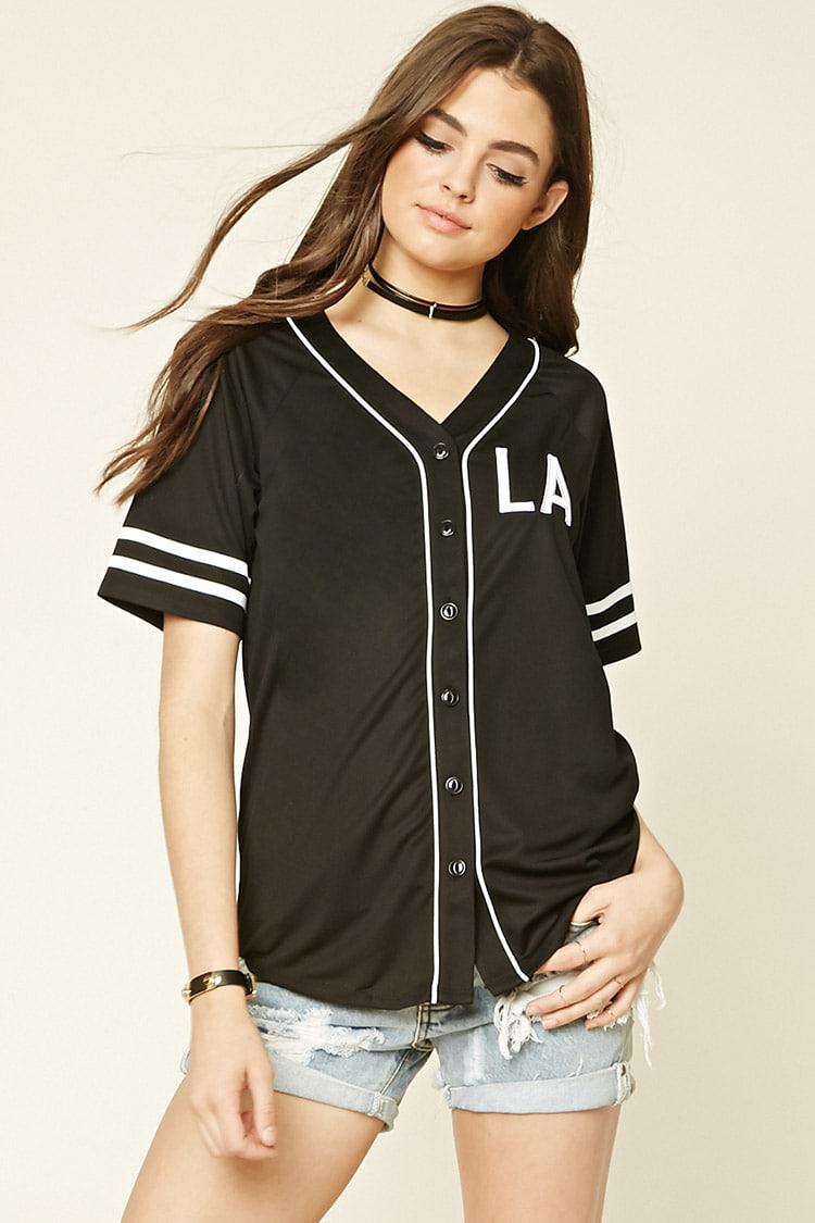 baseball jersey la