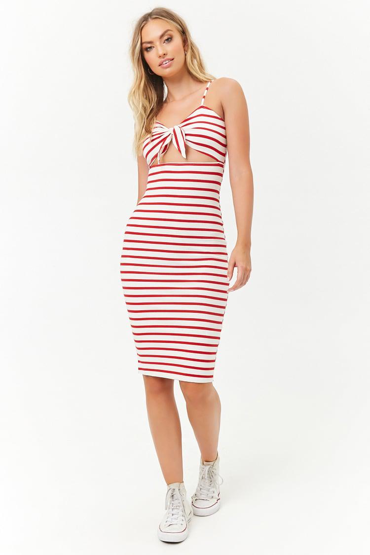 forever 21 tie front dress