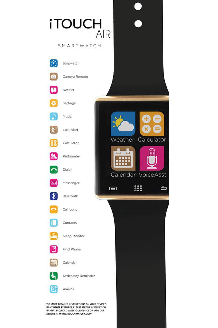 itouch watch features