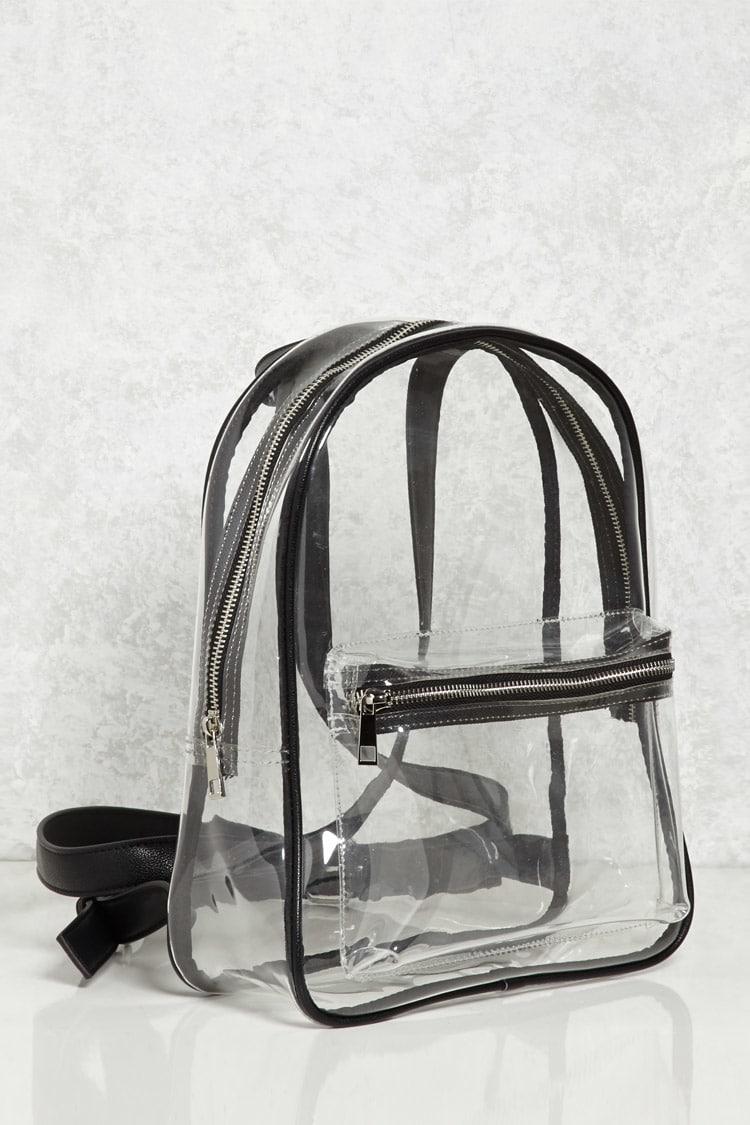 transparent backpack forever 21