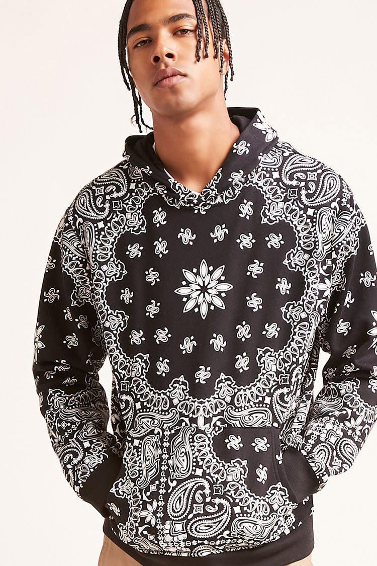 Forever 21 paisley hoodie Clearance