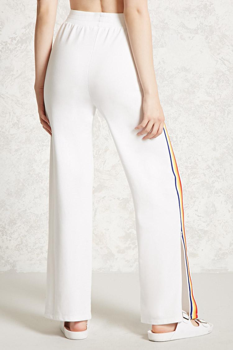 Rainbow Stripe Sweatpants 