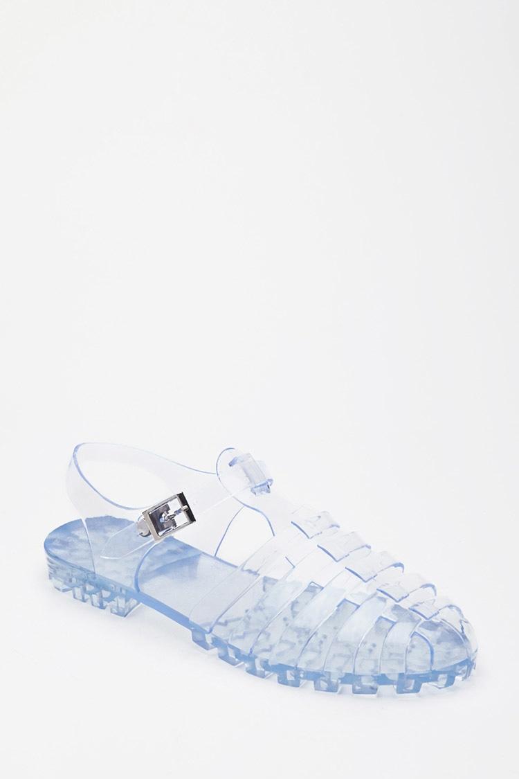 forever 21 jelly sandals