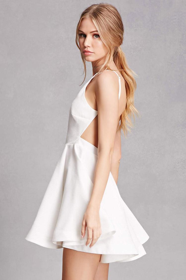 selfie leslie backless dress